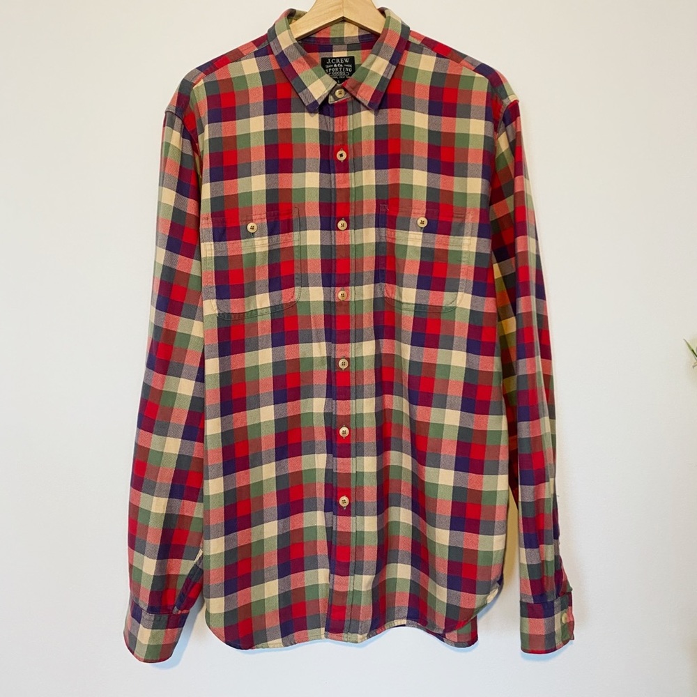 J.Crew Midweight Flannel